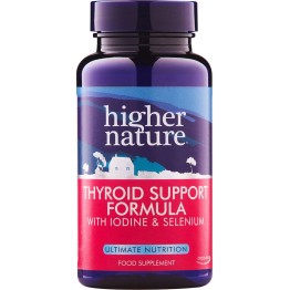 THYROID SUPPORT FORMULA (ΦΟΡΜΟΥΛΑ ΓΙΑ ΤΗΝ ΥΓΙΗ ΛΕΙΤΟΥΡΓΙΑ ΤΟΥ ΘΥΡΕΟΕΙΔΟΥΣ) HIGHER NATURE 60caps ΥΠΟΘΥΡΕΟΕΙΔΗΣ
